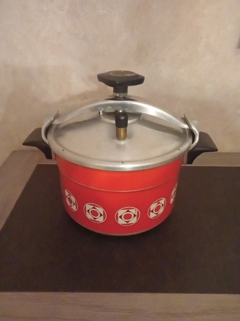 Cocotte Minute SEB Orange – Ancien Modèle, Aluminium, 24,5cm Intérieur