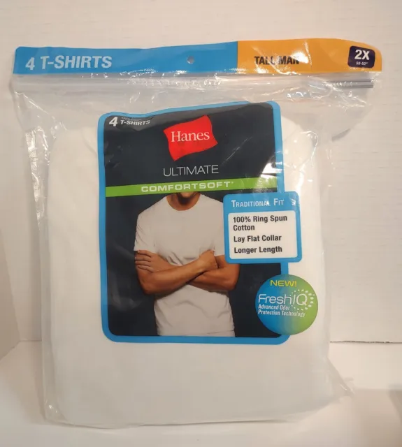 Hanes T Shirt 4 Pack FOR SALE! - PicClick