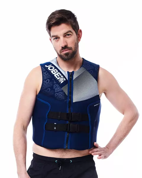 Jobe Progrès Segmenté Gilet Bleu Homme M - Surf Kitesurf Jetski 0G16