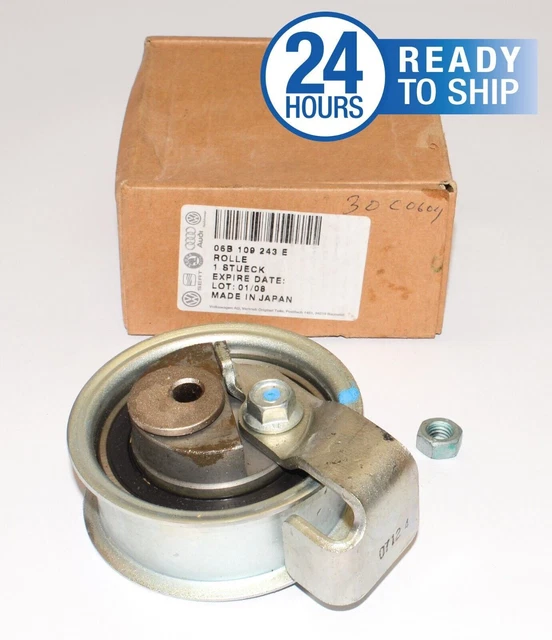 Véritable Audi Skoda Seat Volkswagen 1.8 2.0 Essence Galet tendeur 06b109243e