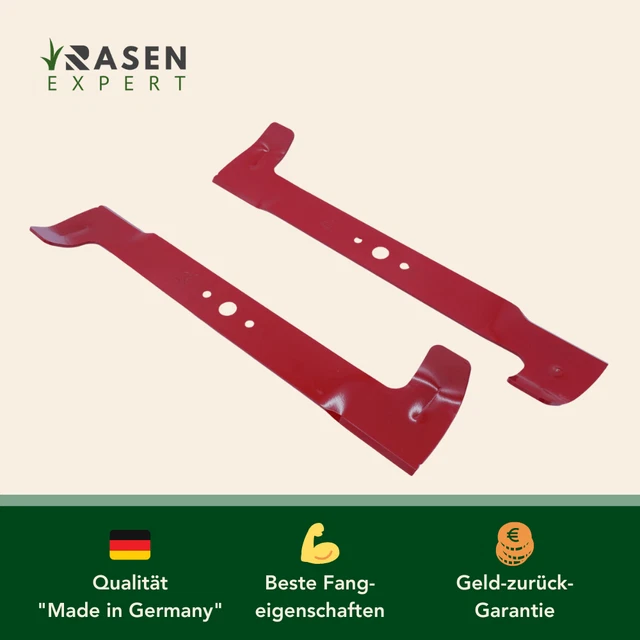 2 X 52 CM Nóż Dolmar Stiga 82004348/0 82004347/0