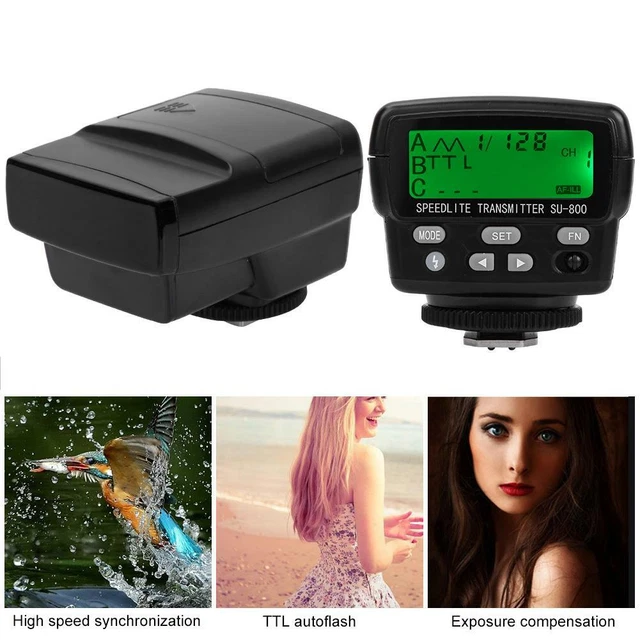 Speedlight Commander Déclencheur de Flash  Fil Émetteur pour  SU800