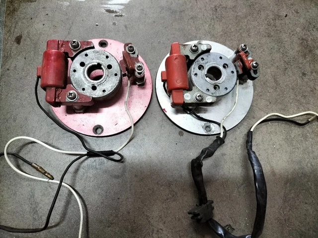 N.2 Pz Statore Rotore Volano Motore Racing Per Pit Bike 4 Tempi