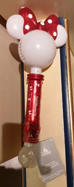 BUBBLE WAND / Baguette Bulles / Seifenblasenstab MINNIE Disneyland Paris