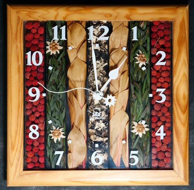 ★ Horloge Murale de Cuisine ★ Style Provençal ★ Nombreux Accessoires Cuisine ★