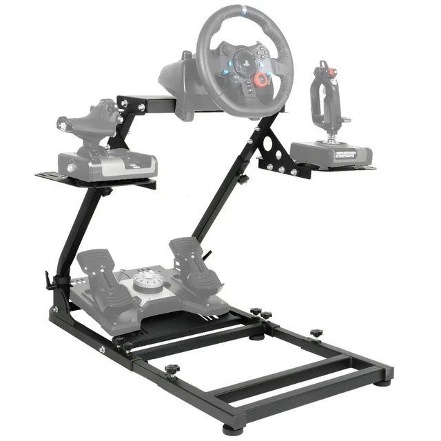 HOTTOBY RACING WHEEL Stand and Flight Game Stand Fits Thrustmaster