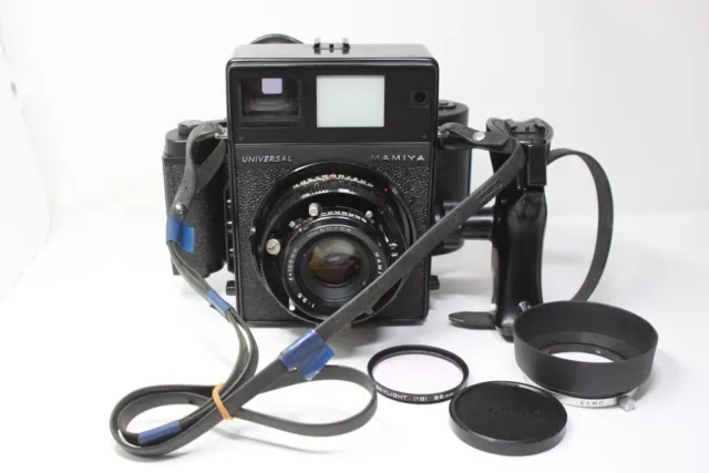 Mamiya Press fotocamera a pellicola universale 100 mm F3.5 obiettivo Sekor...