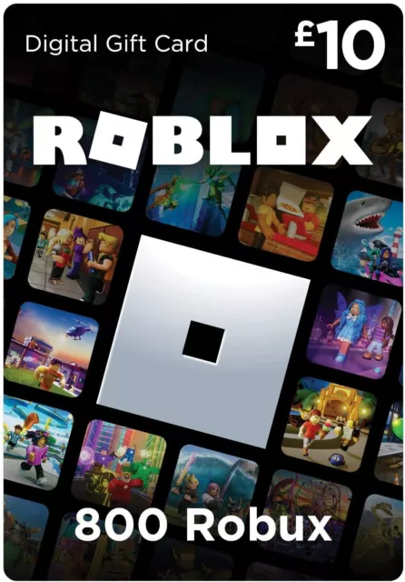 800 ROBUX GIFT Card Roblox Code - Region Free (Global) - Fast Delivery -  Digital £16.99 - PicClick UK