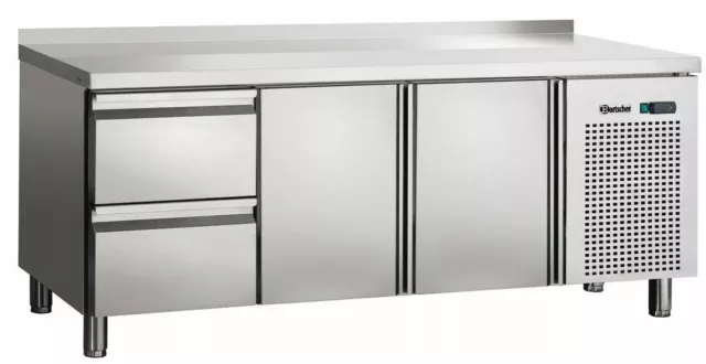 Bartscher Kühlschrank mit Tür und Schublade Kühltisch Kühlung für Gastroküche