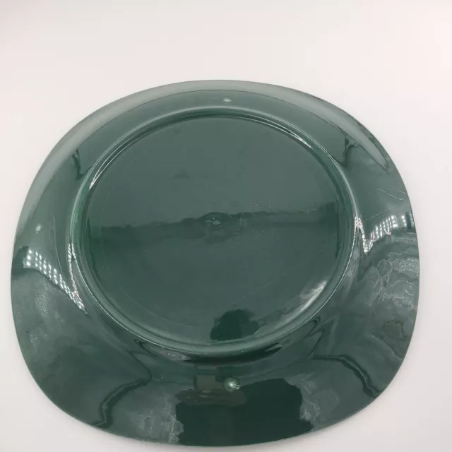 Metlox Poppytrail Vernon Deep Sea Green Dinner Plate Shoreline Pattern 10.25" 2