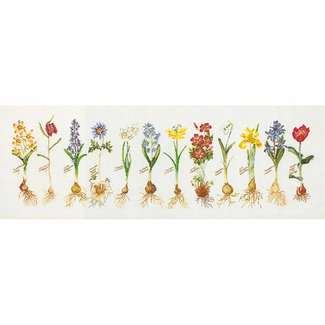 Broderie point compté summer sur lin - Thea Gouverneur