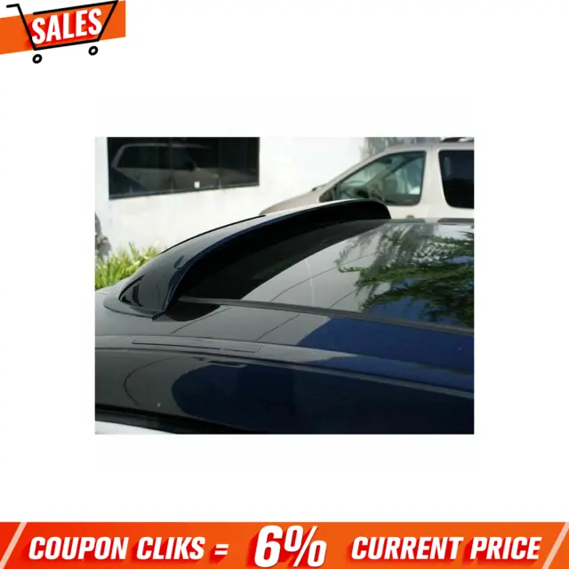 38.2'' Smoke Sun/Moon Roof Top Window Sunroof Visor Vent Rain/Wind Deflector USA