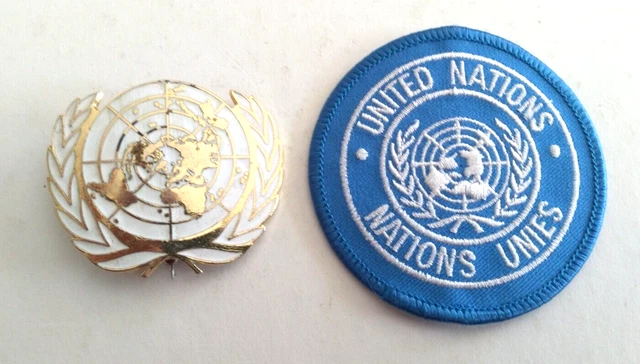 Badge And Patch United Nations REF77082