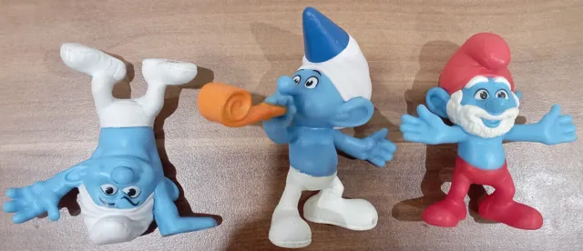 Die Schlümpfe McDonald´s Happy Meal Figuren (2014)