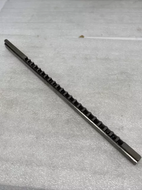 6mm-C-1 Dumont HSS Keyway Broach, Metric, 11 7/8”