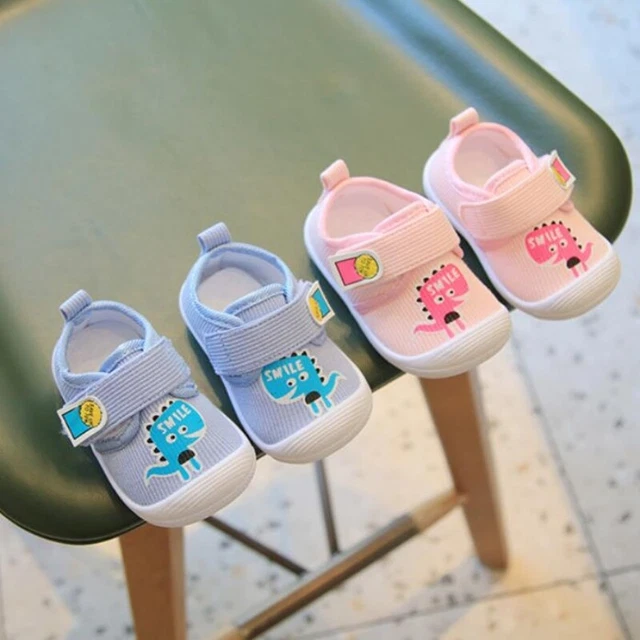 Baby Boys Girls Pram Shoes Infant Soft Sole Sneakers Toddlers PreWalker Trainers