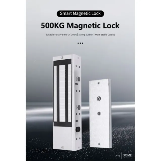 Blocco magnetico Slimline Mortice MagLock 500 kg controllo accesso cancello di sicurezza DC12V