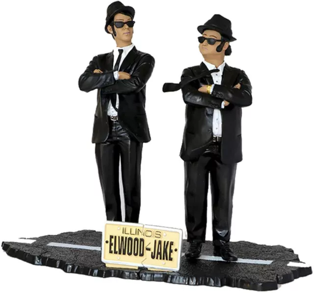 THE BLUES BROTHERS Jake and Elwood 7-Inch Movie Icons Statue Set $43.95 -  PicClick