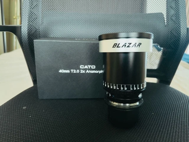 BLAZAR CATO 2X Anamorphic 3-Lens Set Full-Frame, PL Mount, 55/85