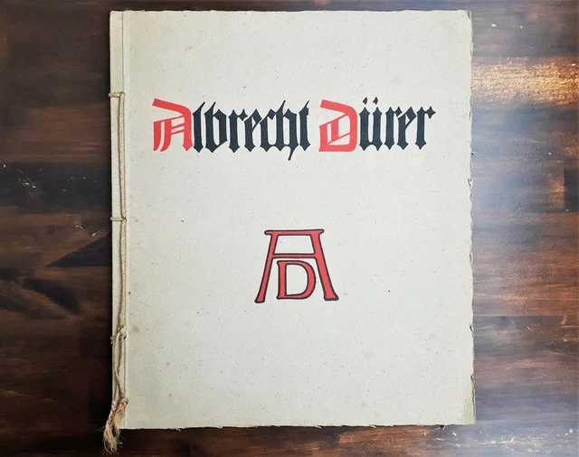 Aus Albrecht Dürers Kupferstichen, Handgebunden, um 1910