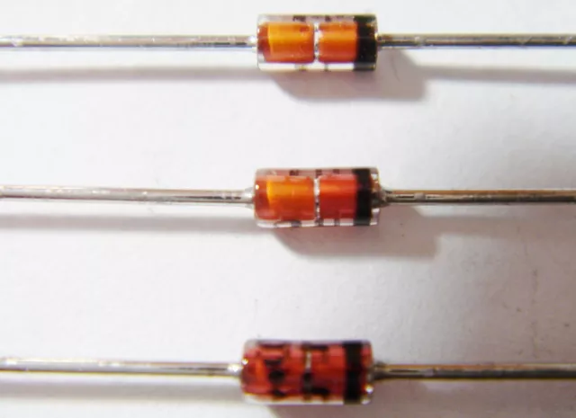 50x 1N4148 Diodo Raddrizzatore 75V 0,2A Planare Diodo Ca Diode Universale #7D2