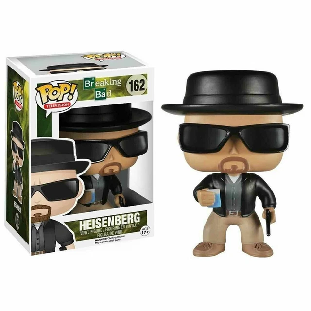 NEW FUNKO POP! Breaking Bad Heisenberg Walter #162 White Vinyl Action Figure