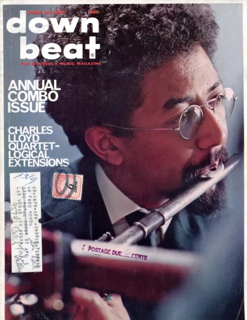 Down Beat jazz magazine Jun 16, 1966 - Charles Lloyd, Detroit Jazz