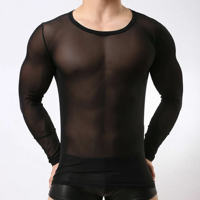 Justaucorps (Catsuit) Transparent Pour Femme - Manches Longues - Maille Pure Transparente - Taille Unique - Neuf Avec étiquettes