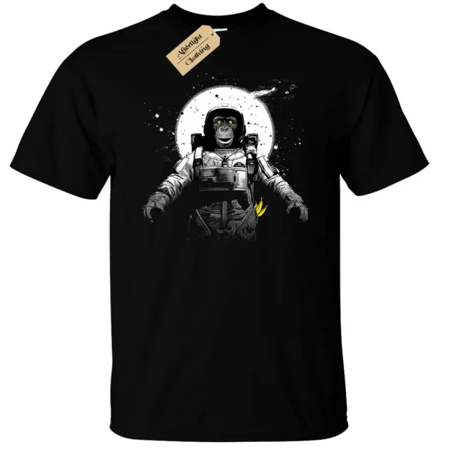 T-shirt Astronaut Monkey da uomo spazio esterno