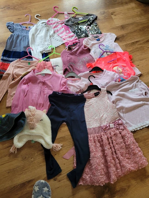 girls clothes bundle age 4-5 years