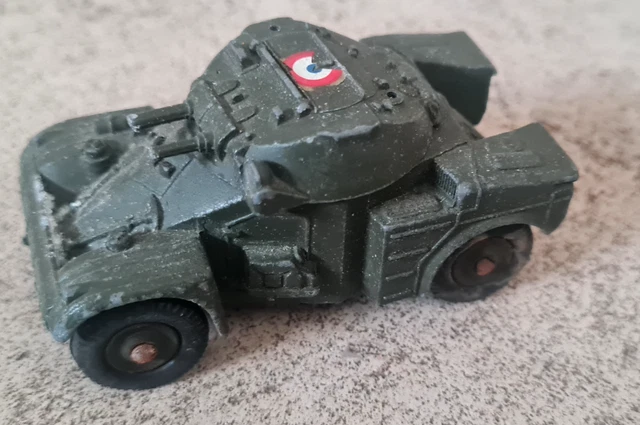 Véhicules Militaires Dinky Toys : Half-track Et AML Panhard - Lot, Occasion