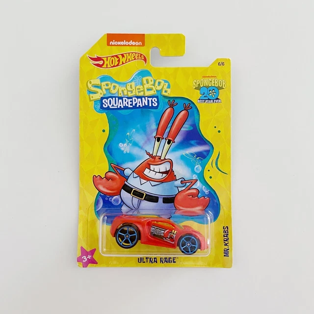 HOT WHEELS SPONGEBOB Squarepants Mr Krabs Diecast Car EUR 11,76