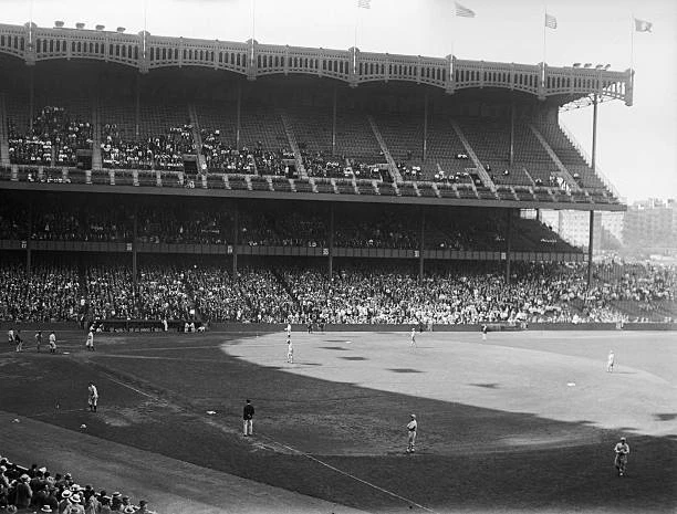 FULL STADIUM AT Babe Ruth Game 1927 Old Baseball Photo $9.00 - PicClick AU