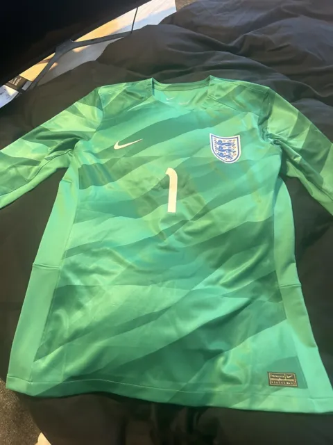 Mary Earps England Goalkeeper Stadium Shirt 2023 Nike Green Large
