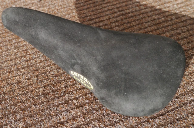Selle Vélo De Route Vintage Selle San Marco - Cuir Daim Noir, Pour Corsaire 313