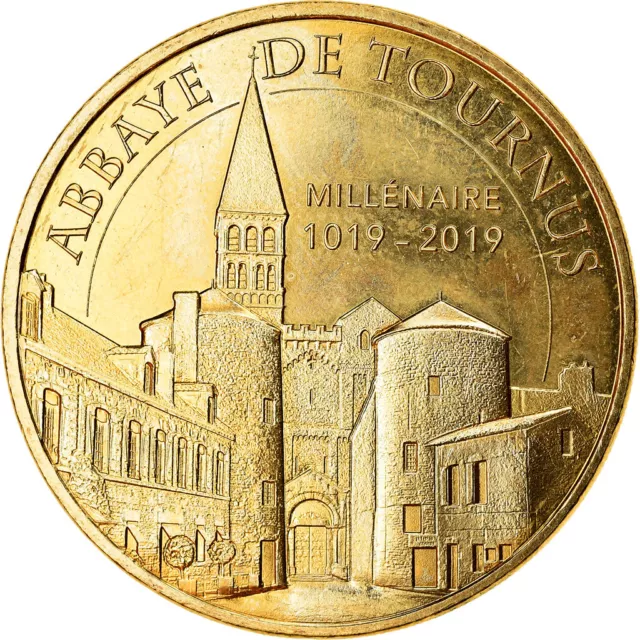 [#910260] France, Token, Tournus - Abbaye, 2019, MDP, MS(63), Cupro-nickel