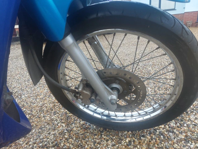 2012 Honda Anf 125A Innova Motorcycle. 10, 439 Miles, Full Mot, Original  Blue 3