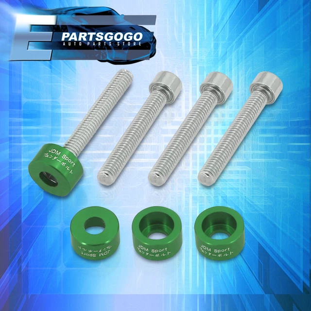 For Acura Honda B-Series B16 B18 JDM Distributor Cam Cup Washer Bolt Kit Green