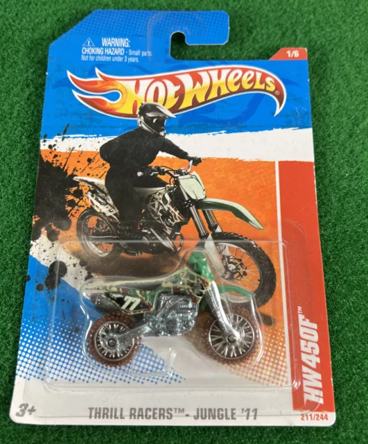 HW450F - Moto de Trilha #052 - 1/64 - Hot Wheels 2022