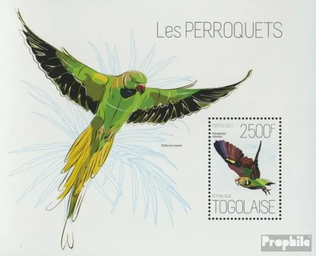 Briefmarken Togo  Mi Block 859 postfrisch Vögel