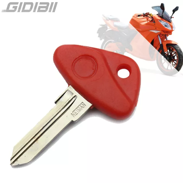 Uncut Blank Key For BMW R850R R1100S R1100RS R1100GS R1100R R1100RT Red