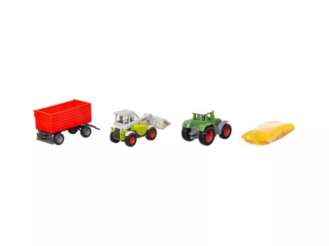 Siku 6304 Geschenkset Landwirtschaft Traktor OVP - 0401 3