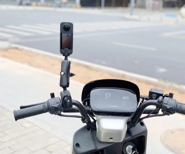 Motorcycle Bike Handlebar Mount Holder for Insta360 X3/GoPro Hero Action Camera*