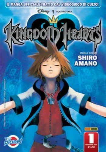 Kingdom Hearts Manga Pack Volumi 1 2 3 4 + Chain Of Memories 1 2 Panini Comics