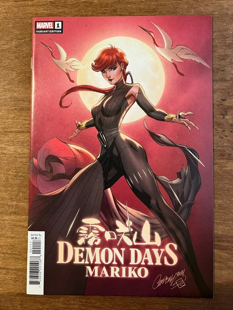 Demon Days Mariko #1 J Scott Campbell Variant Marvel Comics 2021 NM/VF