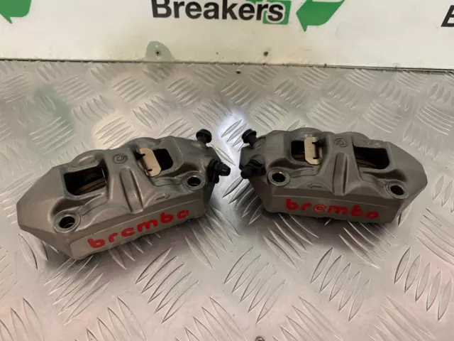 Triumph Speed Triple R 1050 Brembo Front Calipers  Year 2014 (Stock 934)