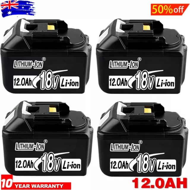 20X 18V 12.0/9.0Ah Lithium Battery Lxt For Makita Bl1860B Bl1830 Bl1850 Cordless