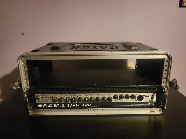 Gallien Krueger GK Backline 600 2 Channel 300 Watt Bass Guitar Amplifier Head