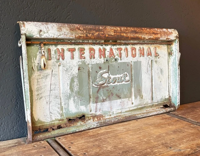 Portellone Posteriore Vintage International Harvester Scout 800 Anni '60 Tailgate Bench Bank W