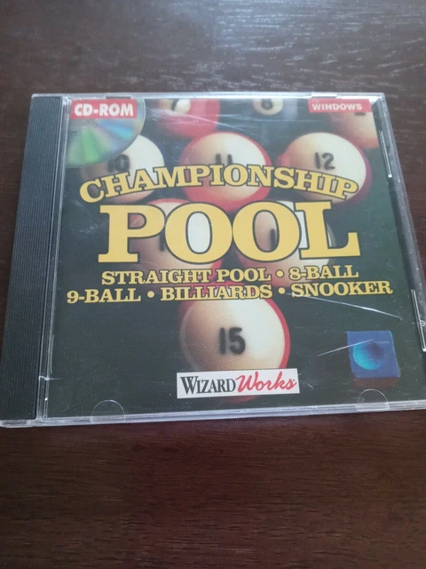 Retro Computer Pool CHAMPIONSHIP POOL WINDOWS PC Vintage Software 8 Ball CD $29.88 - PicClick